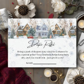 It takes a Village Baby Shower enclosure cards Informatiekaartje