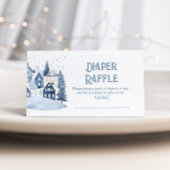 It takes a Village Navy Houses Diaper raffle Informatiekaartje