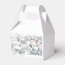 it takes a village party favor boxes