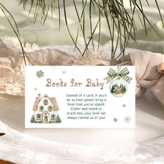 It Takes a Village Winter Books for Baby Informatiekaartje