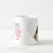 "It Was Always You" & aangepaste hartvormige foto Koffiemok (Center)