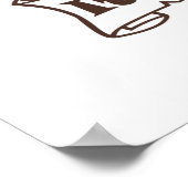 It Wasn't Me angel pug funny quote Poster (Hoek)