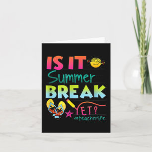 IT Zomervakantie, maar toch waardering voor de lee Kaart