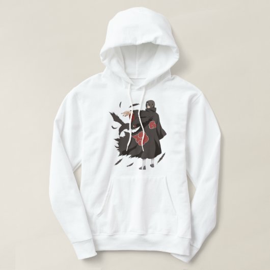 Itachi Uchiha Sharingan Sweat à capuche – Esprit N (Design devant)