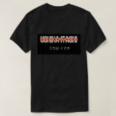 Itachi uchiha tshirt (Design voorkant)