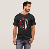 Itachi Uchiwa manga art T-shirt (Voorkant volledig)