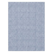Itajime Shibori Blue Check Textile Geometric Weave Tafelkleed (Voorkant)