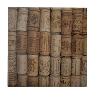 Italain Wine Cork Collectie Tegeltje