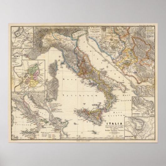 Italia adiectis iis poster (Voorkant)