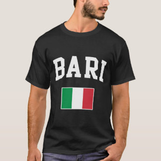 Italia Bari Toscane Sicilië Italië Italiaanse vlag T-shirt