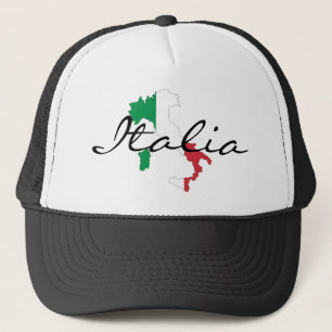 Italia Boot of Italy Italiaanse vlag Trucker's Pet
