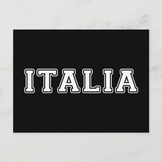 Italia Briefkaart (Voorkant)