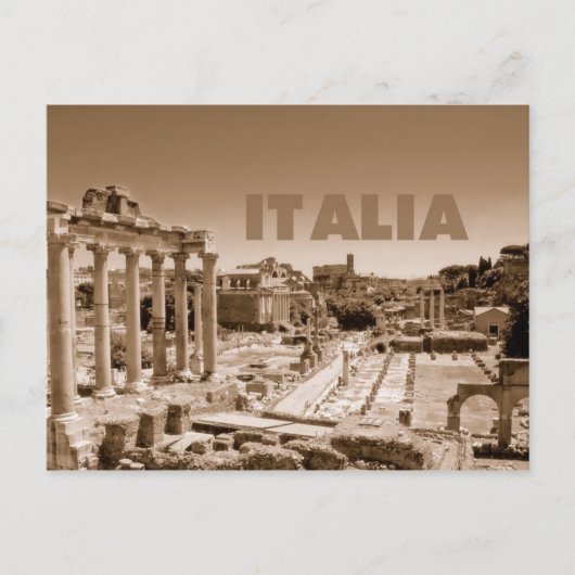 Italia Briefkaart (Voorkant)