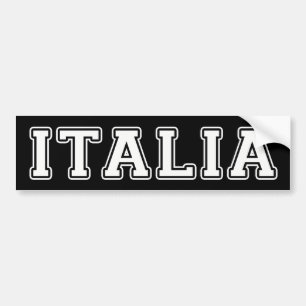 Italia Bumpersticker