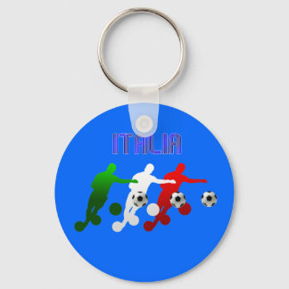 Italia Calcio Bend it Soccer Player Italy flag Sleutelhanger