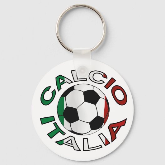 Italia Calcio Italië Football Sleutelhanger (Voorkant)