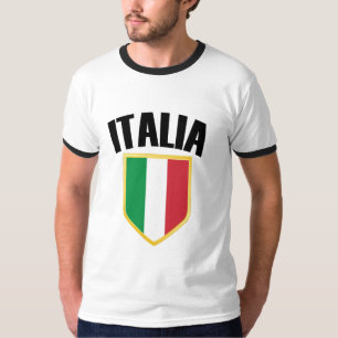Italia Crest Italy Flag T-shirt