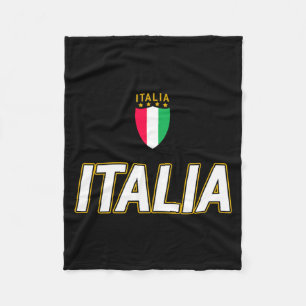 Italia Design Italiaans Voetbalshirt Stijl Italië Fleece Deken
