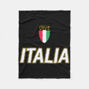 Italia Design, Italiaanse Voetbalshirt Stijl, Ital Fleece Deken