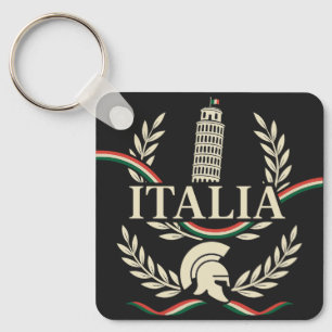 Italia Erfgoed Crest Sleutelhanger