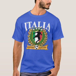 Italia Europees Voetbal  T-shirt