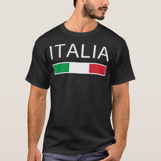 Italia Flag Italiaans Italiaans Italiaans familiee T-shirt