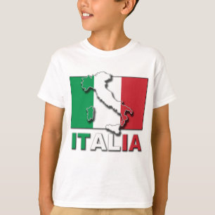 Italia Flag Land T-shirt
