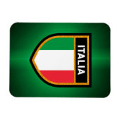 Italia Flag Magneet (Horizontaal)