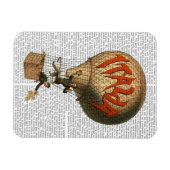 Italia Hot Air Balloon Magneet (Horizontaal)