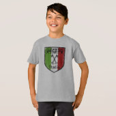 Italia  Medieval Crest Kinder T-Shirt (Voorkant volledig)