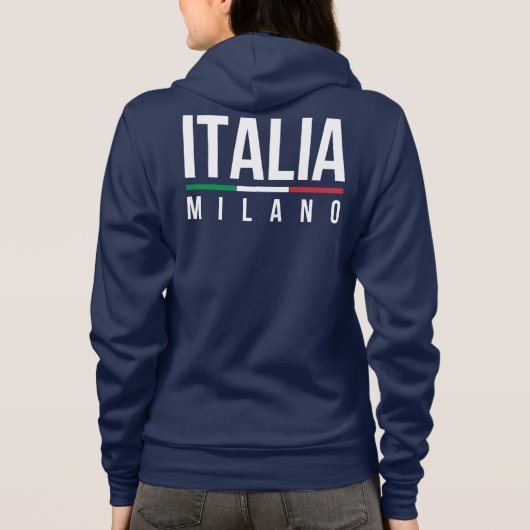 Italia Milano Hoodie (Achterkant)