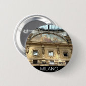 ITALIA MILANO RONDE BUTTON 5,7 CM (Voorkant /achterkant)