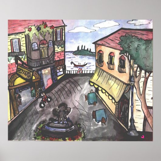 Italia Poster (Voorkant)