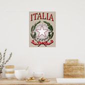 Italia Poster Print (Keuken)