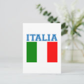 Italia Soccer Briefkaart (Staand voorkant)