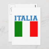 Italia Soccer Briefkaart (Voorkant / Achterkant)