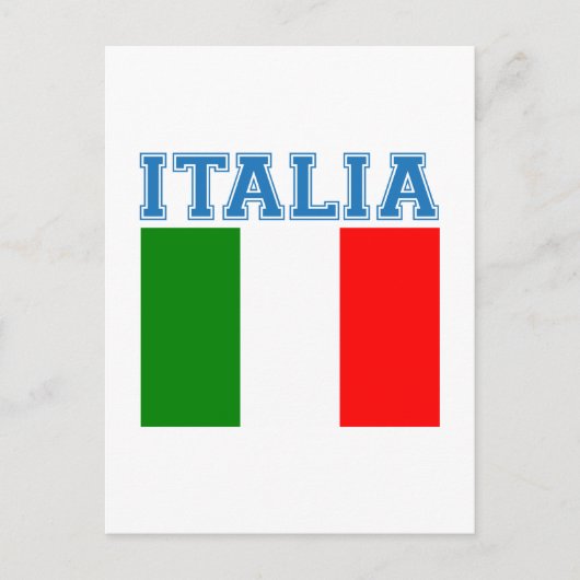 Italia Soccer Briefkaart (Voorkant)