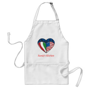 Italia/USA Apron Standaard Schort