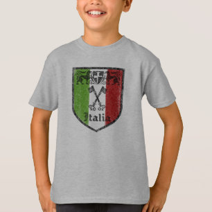 Italia Vintage Middeleeuwse Wapen Kinderen T-Shirt