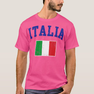 Italia Vlag Familie Erfgoed Italiaans Italië T-shirt