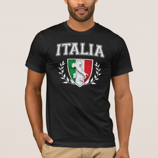  ITALIA-Vlaggencentrum T-shirt (Voorkant)