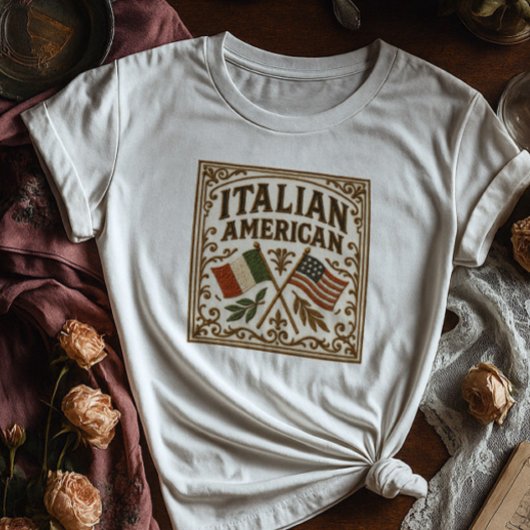 Italiaans Amerikaans Shirt |  label