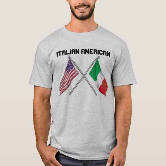 Italiaans-Amerikaans T-shirt (Voorkant)
