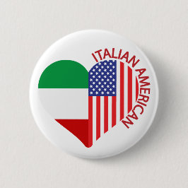 Italiaans-Amerikaanse Amerikaanse Amerikaanse Amer Ronde Button 5,7 Cm