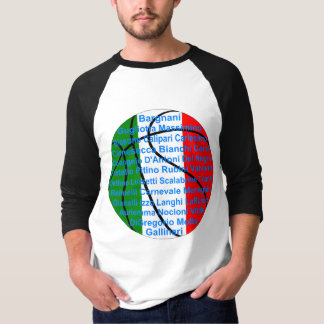Italiaans-Amerikaanse basketbalspelers T-shirt