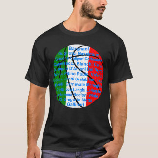Italiaans-Amerikaanse basketbalspelers T-shirt