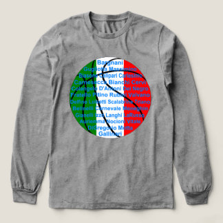 Italiaans-Amerikaanse basketbalspelers Tri-Blend Shirt