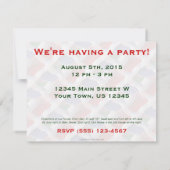 Italiaans-Amerikaanse golfvlag Kaart (Achterkant)