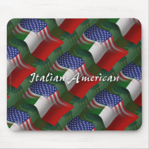 Italiaans-Amerikaanse golfvlag Muismat