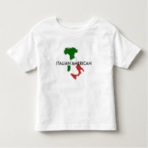 Italiaans-Amerikaanse Kinder T-shirt